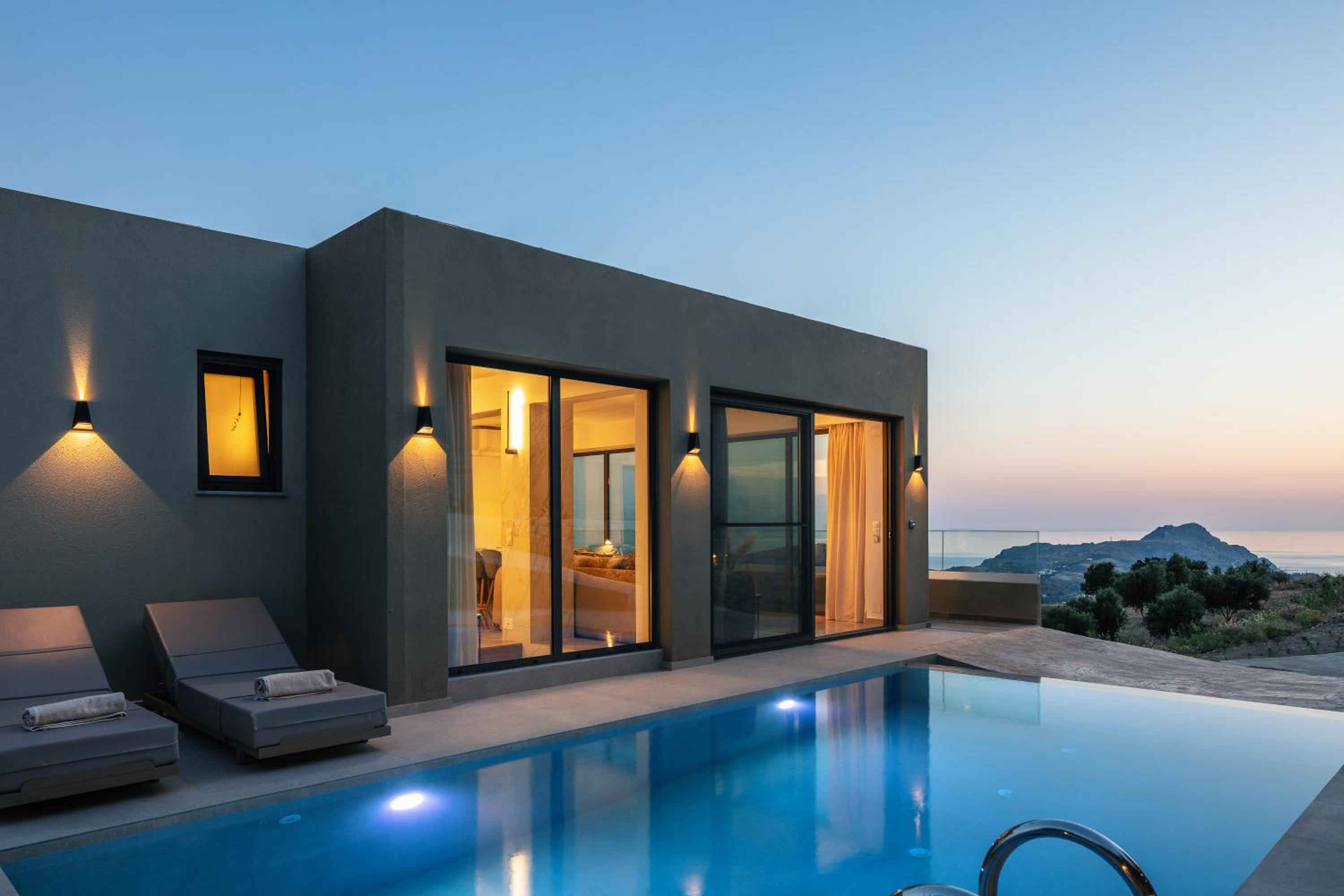 Sigma Villa, Private Swimming Pool Garden, Panoramic Sunset view 3