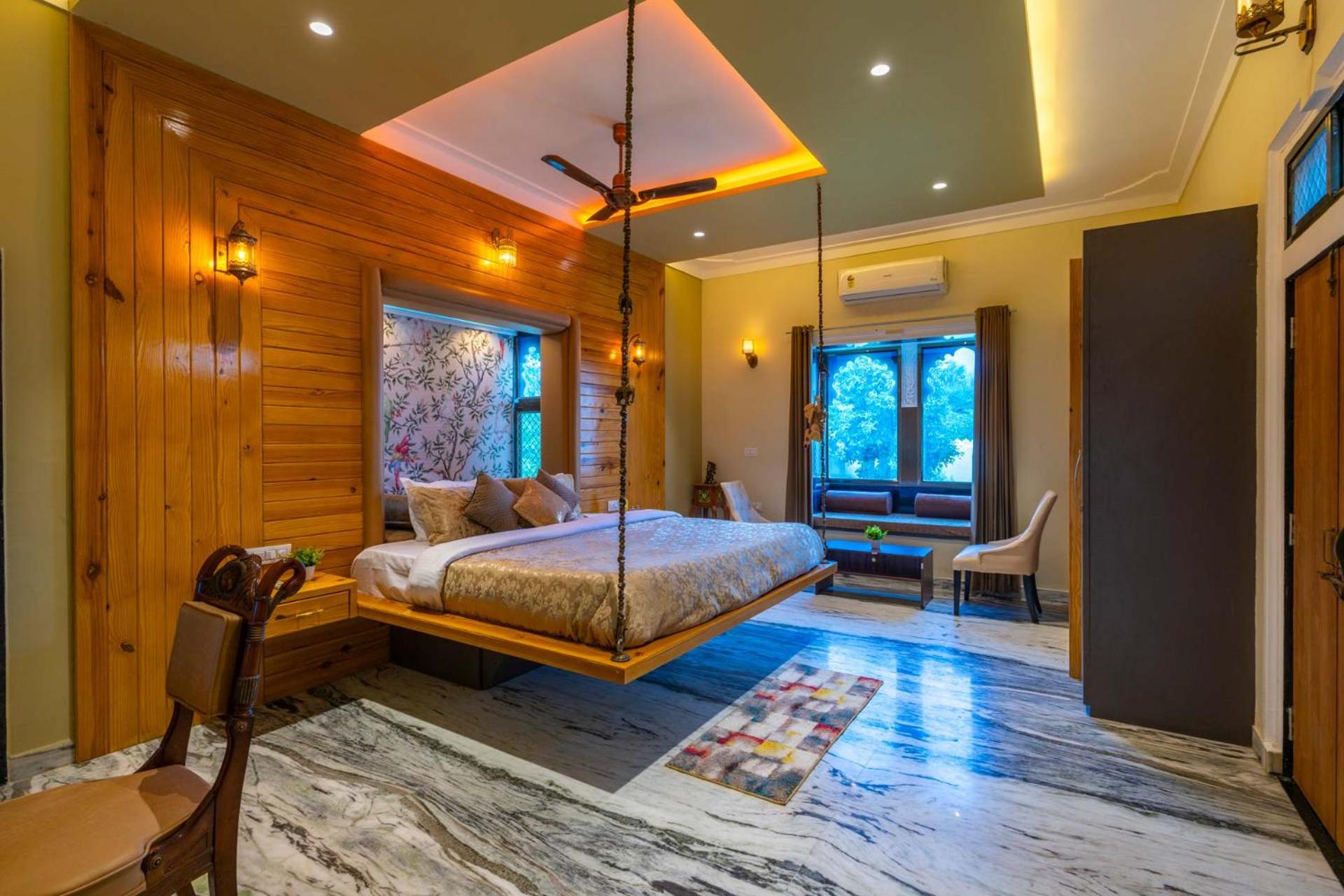 StayVista's Panna Garh - Rajsamand - Private Pool with Bar & Indoor-Outdoor Activities view 5