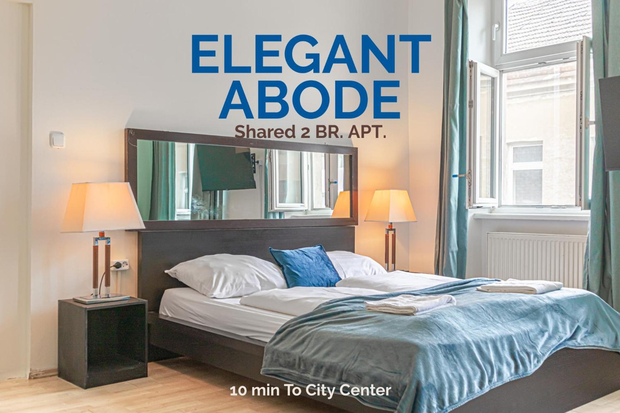 Inviting 2BR shared Apt - centrally located