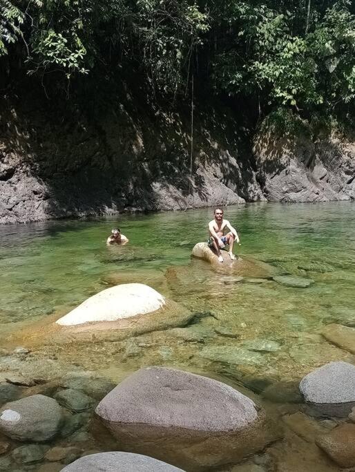 La casa en el aire, mirador, bañera agua caliente