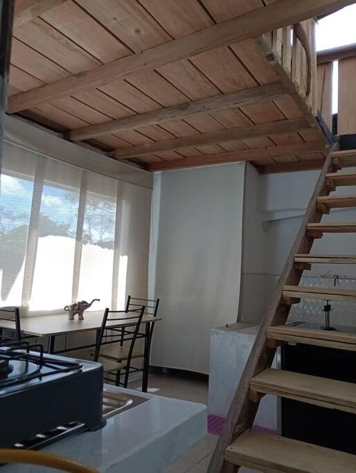 La casa en el aire, mirador, bañera agua caliente