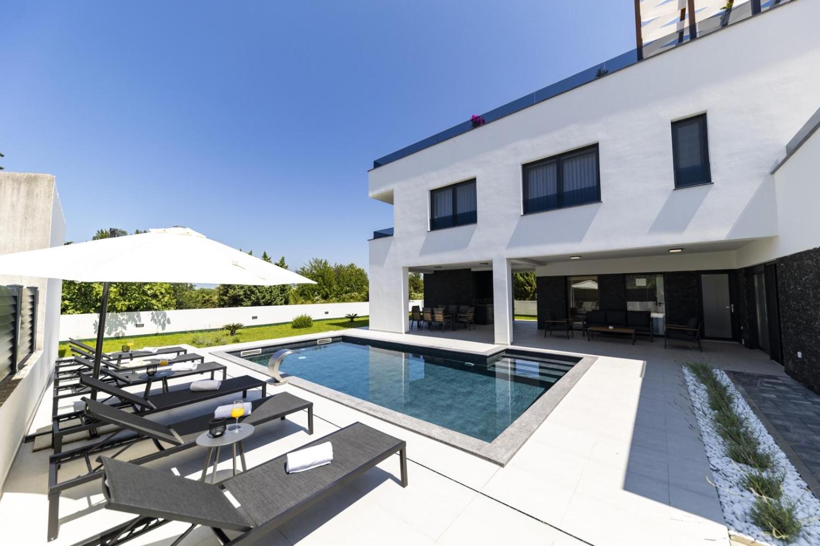 CROWONDER Mila Prestige Villa with Heated Swimming Pool, Jacuzzi and Sauna view 5