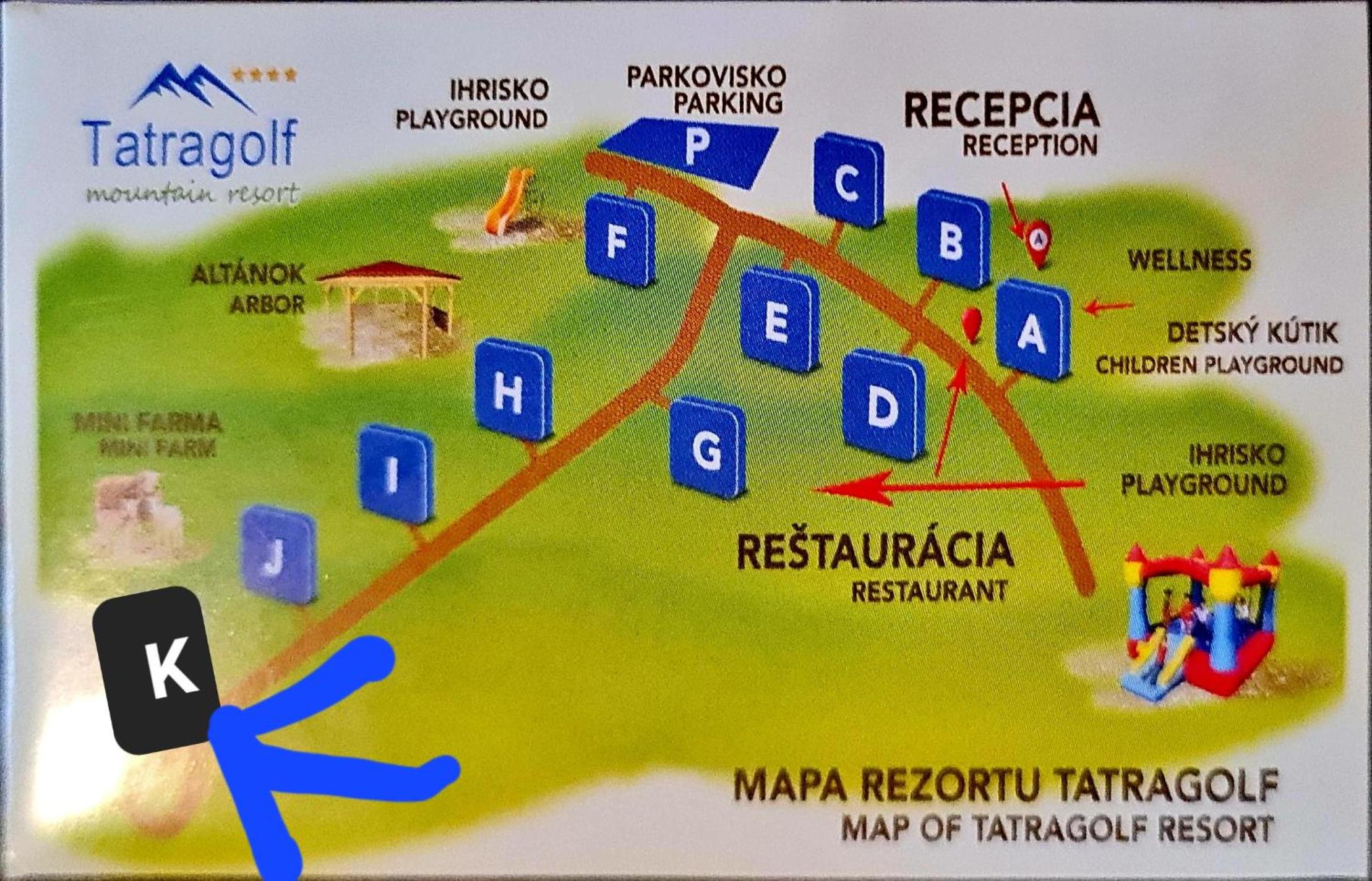 Apartmán Beáta - tatragolf, private parking