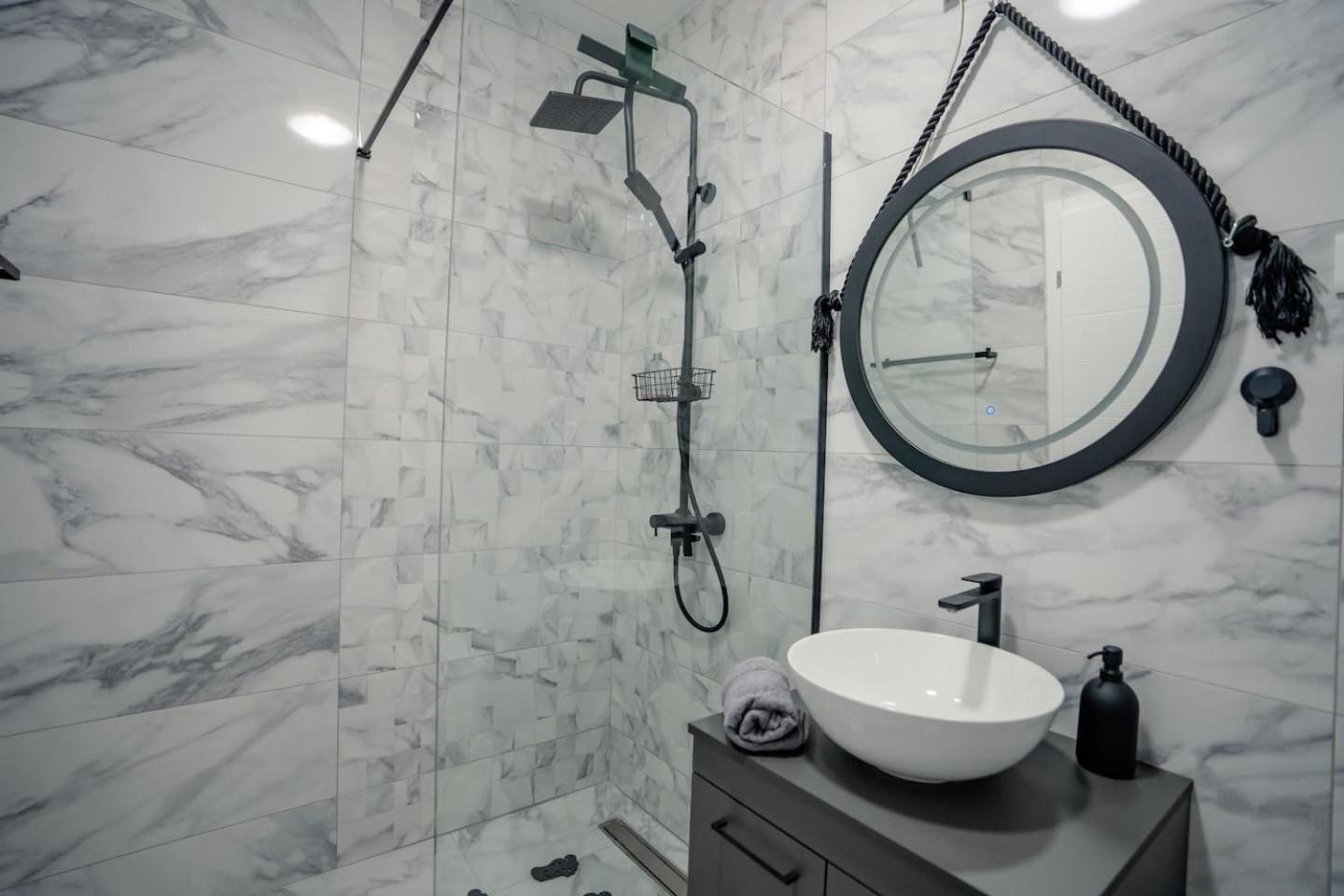 Grey Corner Apartment