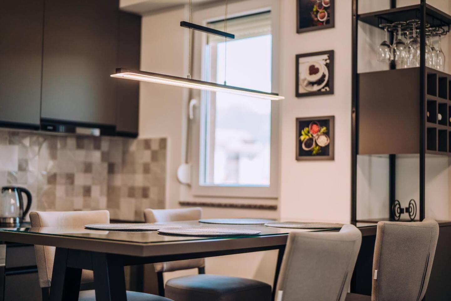 Grey Corner Apartment
