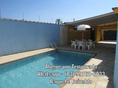 Casa c/ Piscina - Ampla e Arejada Balneário Gaivota - 300 mts da Praia