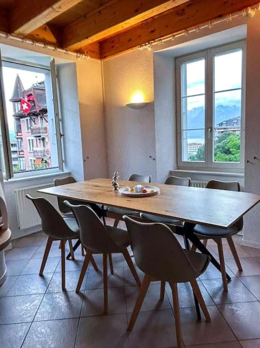 Duplex avec vue lac et montagnes