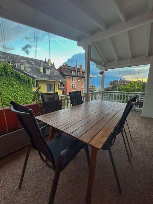 Duplex avec vue lac et montagnes