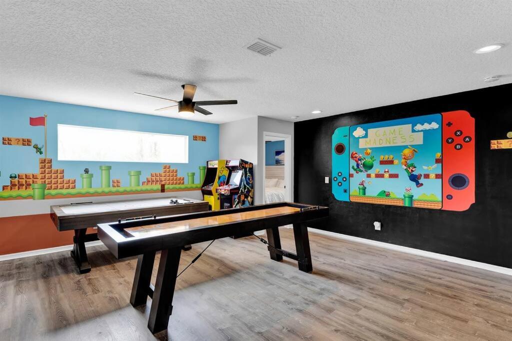Feel the magic in this huge 7BR Disney Villa! w Theater Arcade Pool Spa view 4