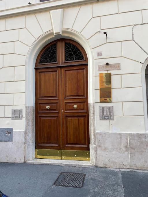 Blue vatican house Rome