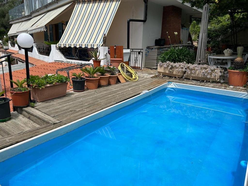117 - Villa Bellavista a Seborga, Vista mare e Piscina a 15 minuti dalle spiaggia view 2