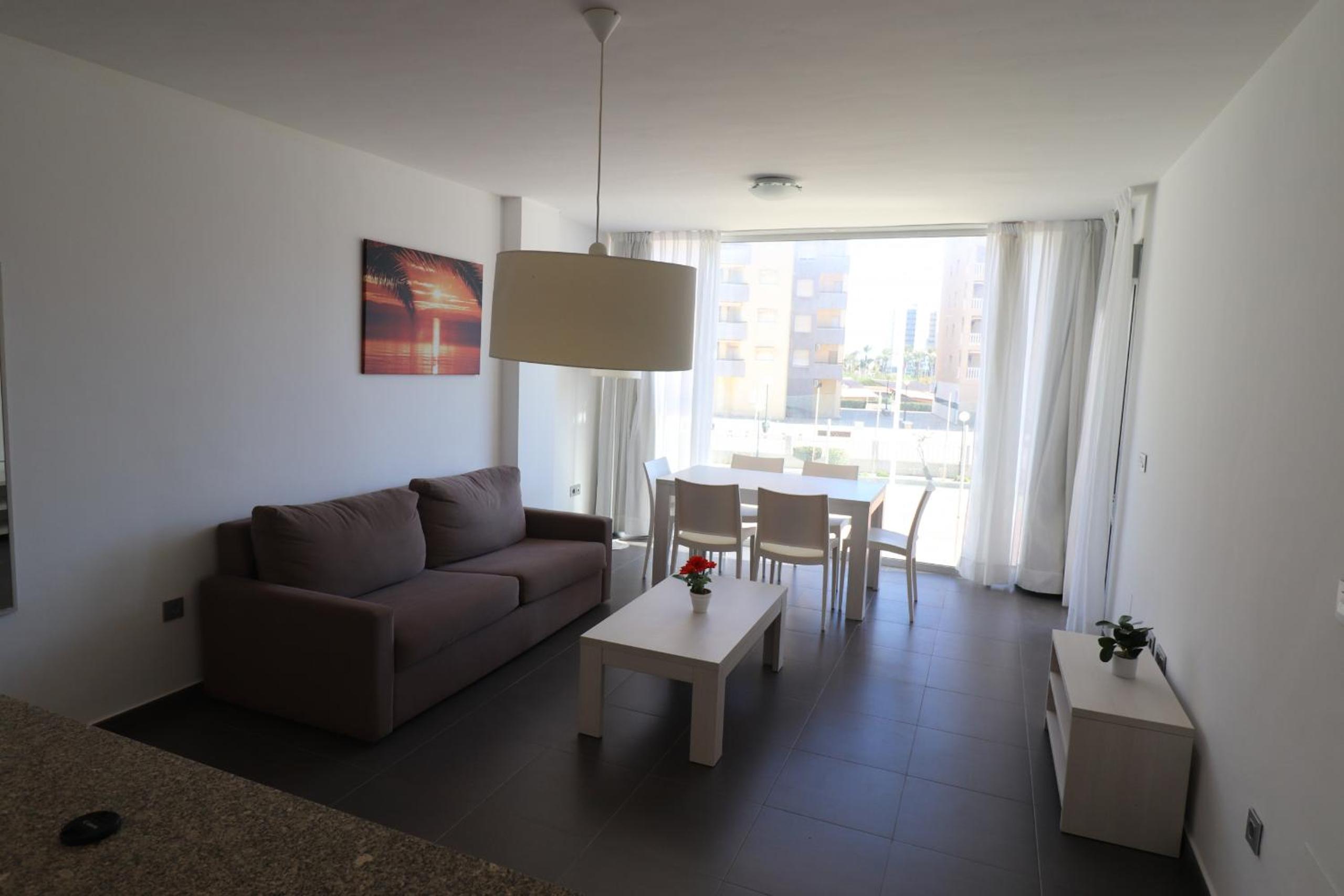 Frontline Beach La Manga 2 bed Apt view 4