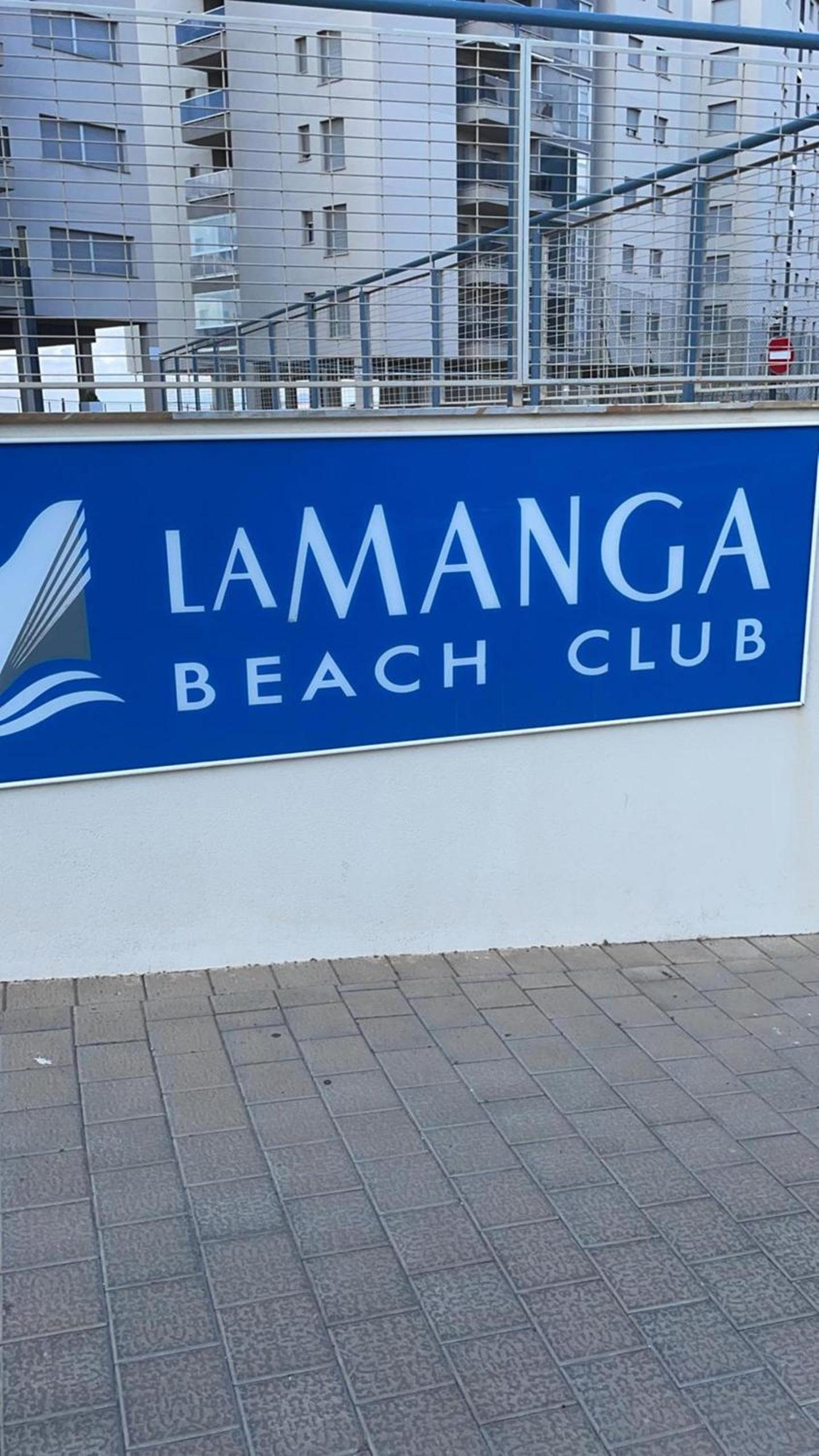 Frontline Beach La Manga 2 bed Apt view 2