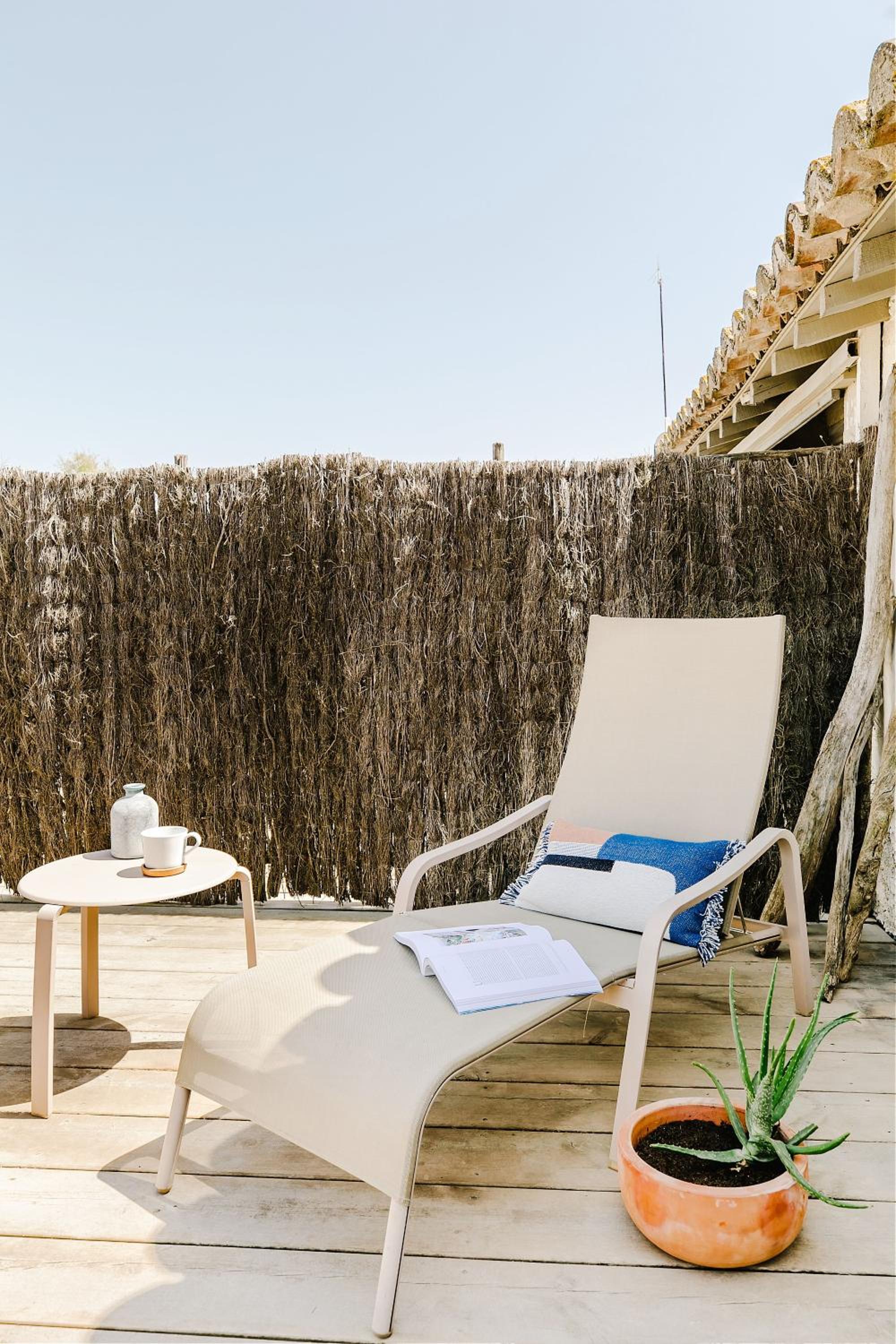 outdoor BBQ area
