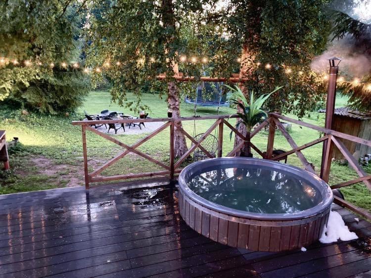 Semo house with sauna, pool and hot tub view 5