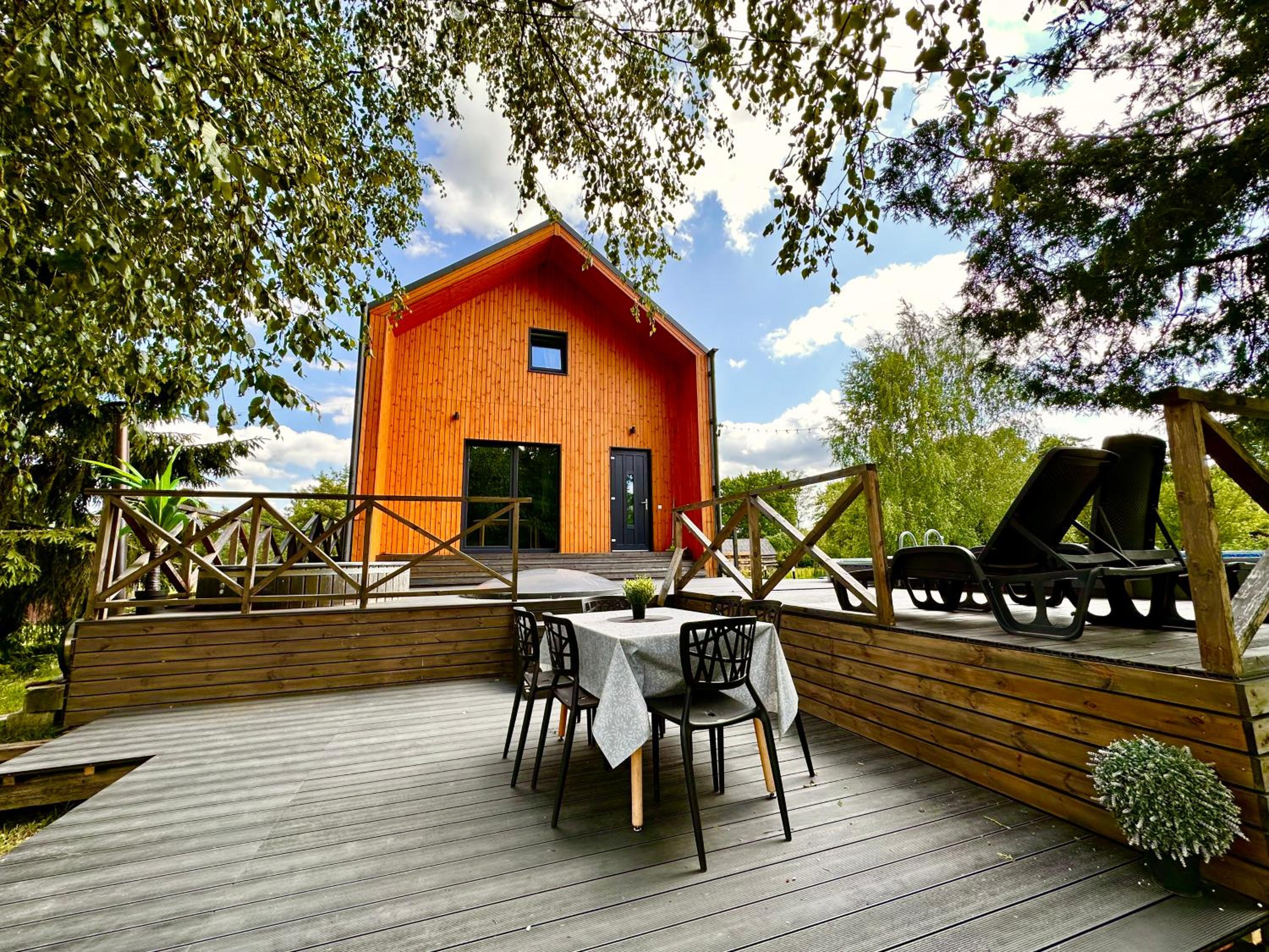 Semo house with sauna, pool and hot tub view 2