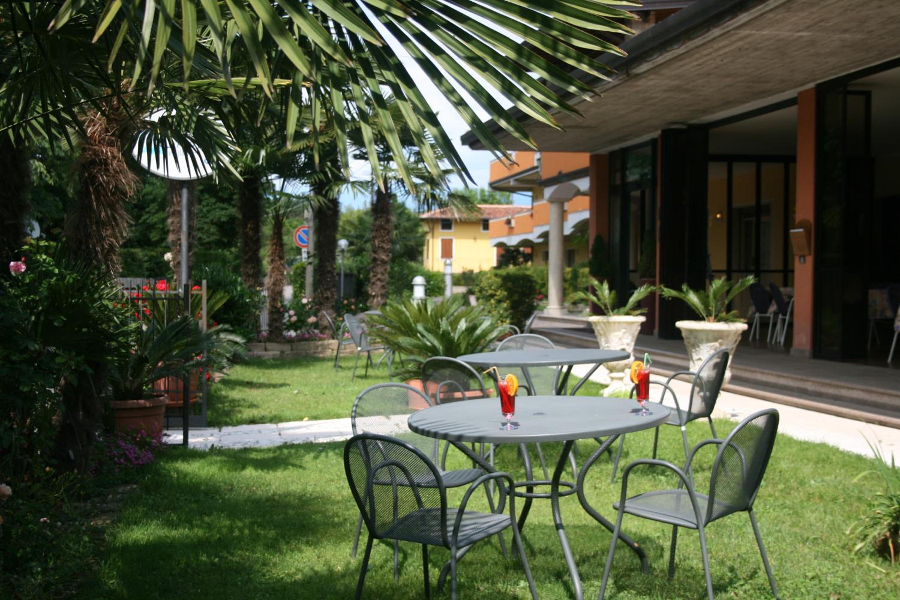 outdoor BBQ area
