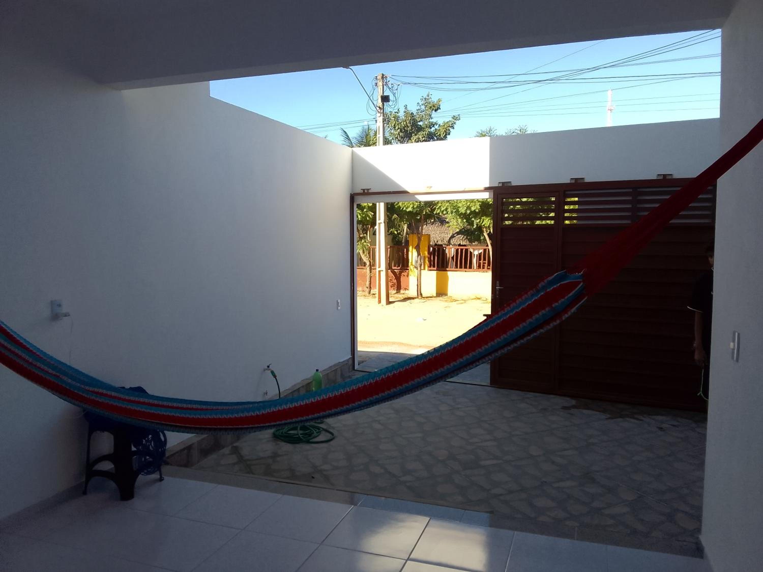 Casa do Bruno - Apartamento terreo - 1 - Terra - Quarto e sala com cozinha americana na praia do preá-CE