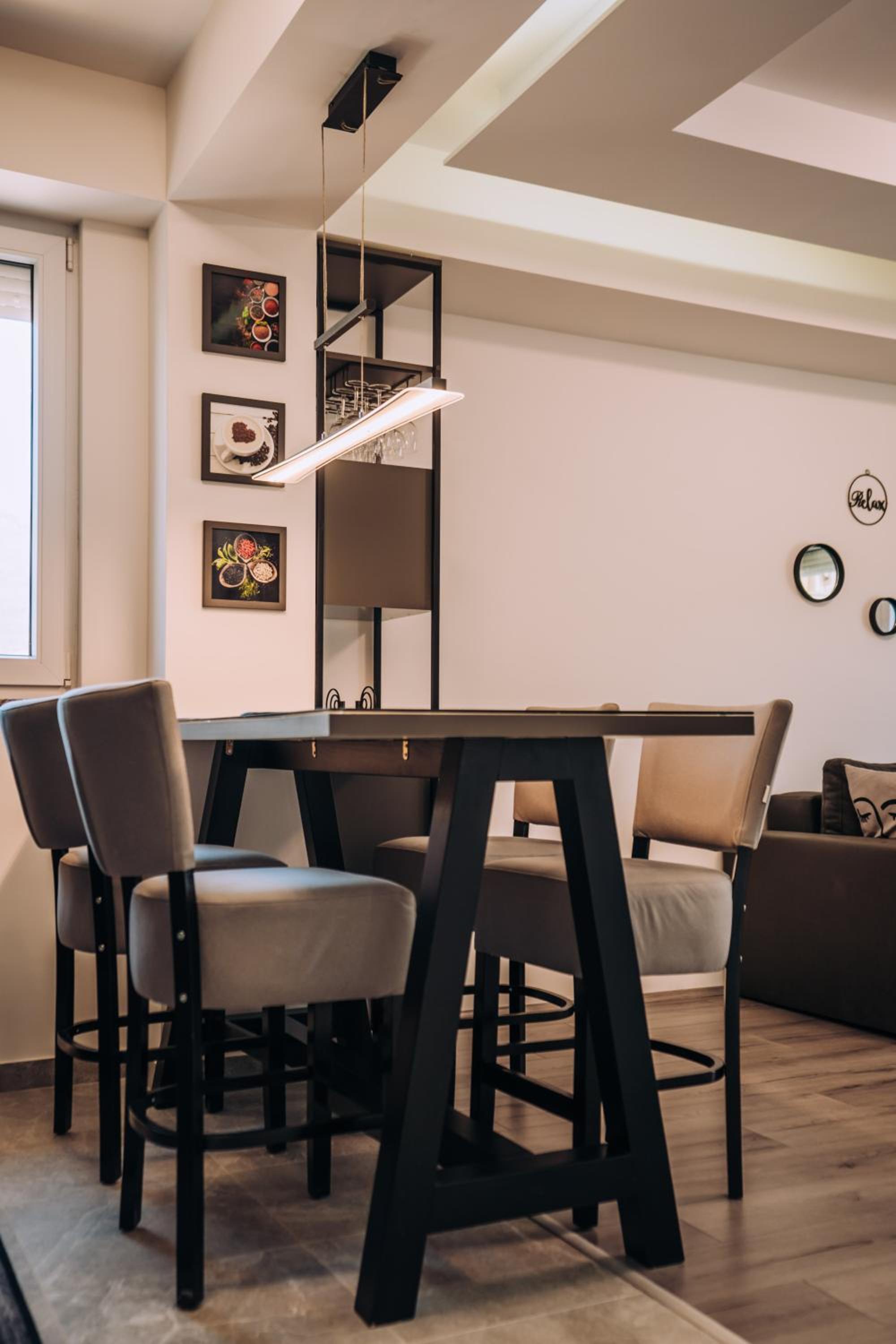 Grey Corner Apartment