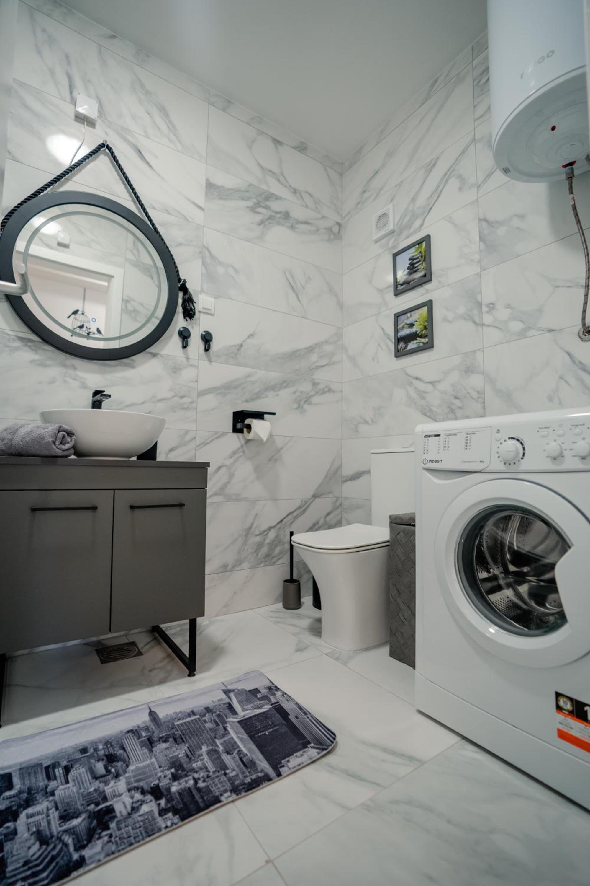 Grey Corner Apartment