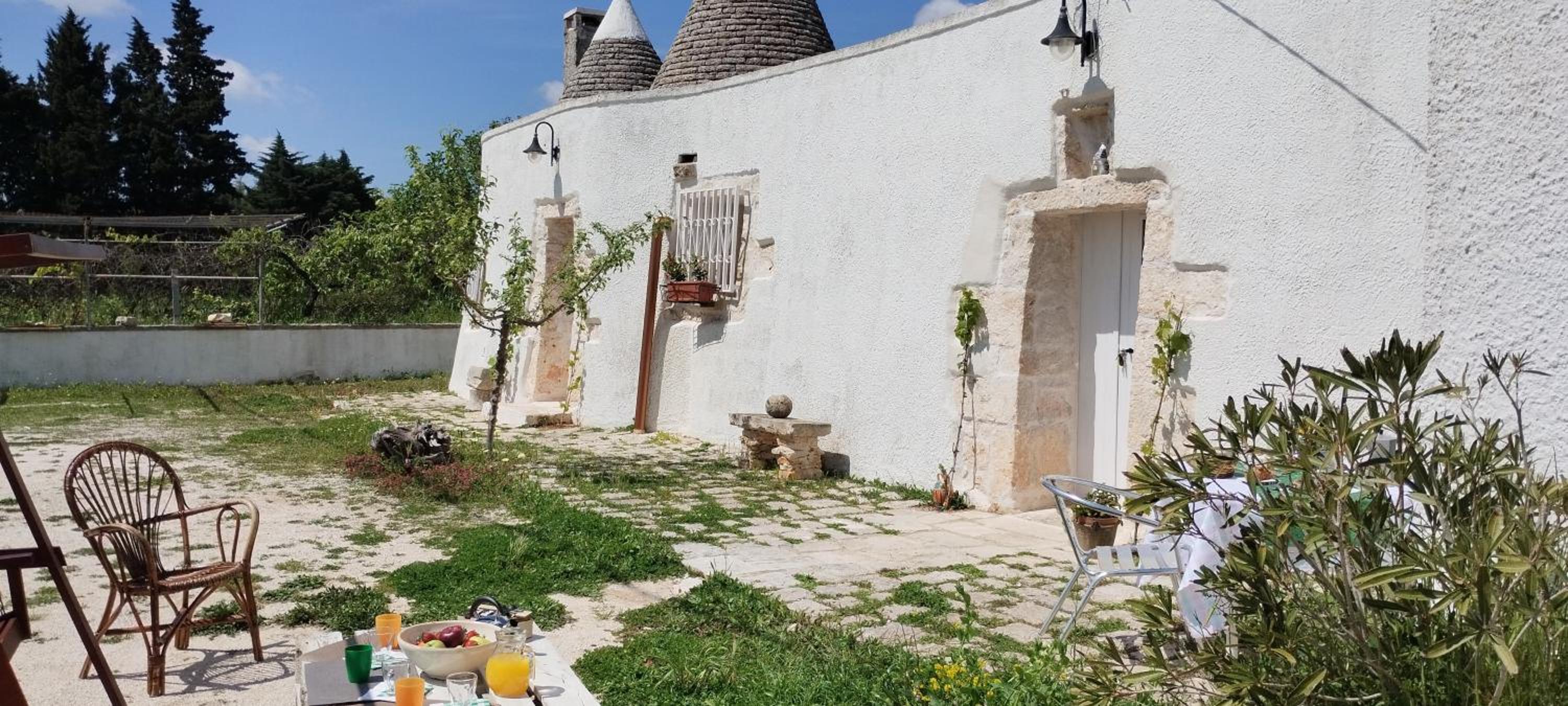 Restored Charme Trulli in Martina Franca view 2