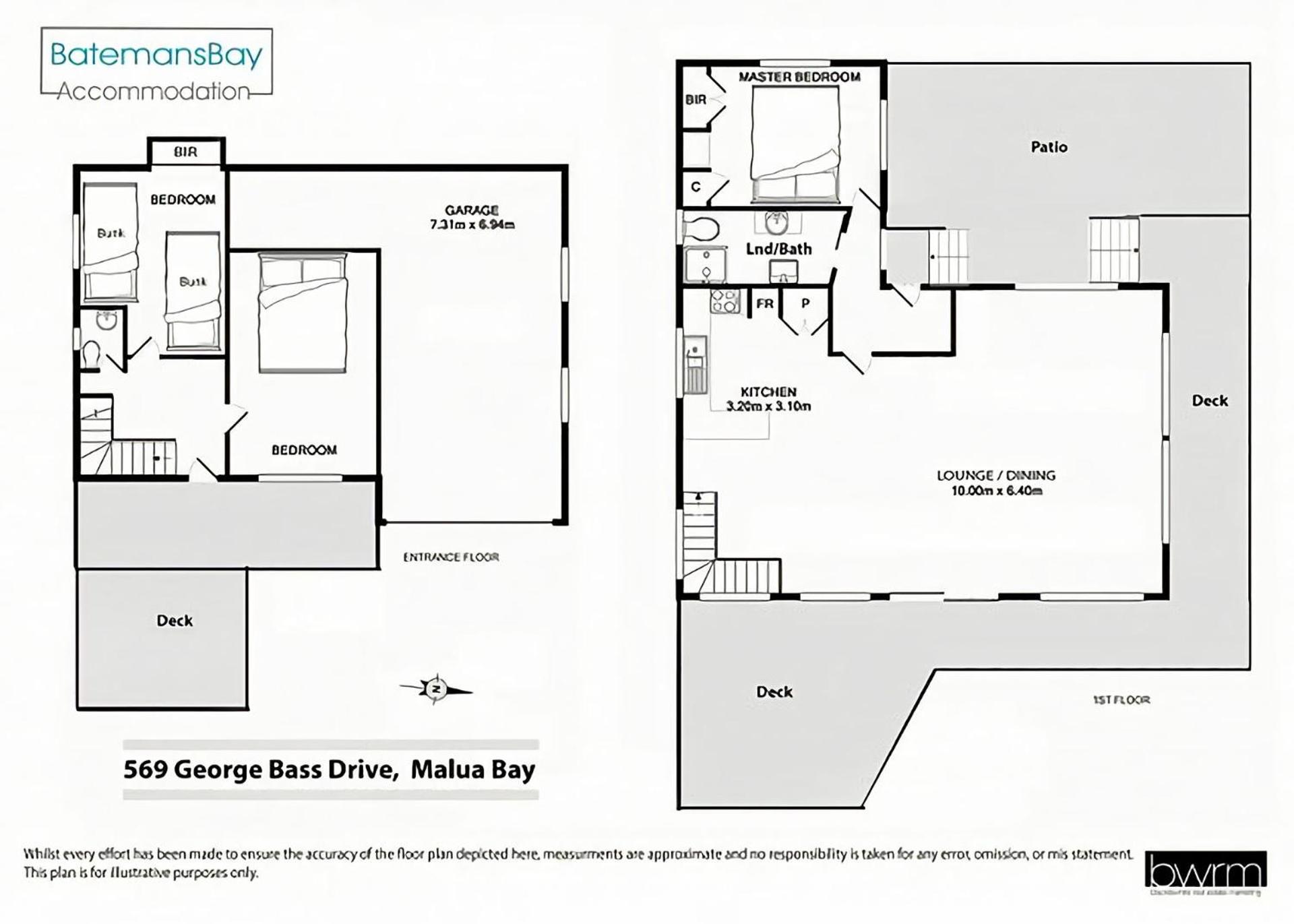 George Bass Drive 569 On The Beach Living managed by Batemans Bay Accom