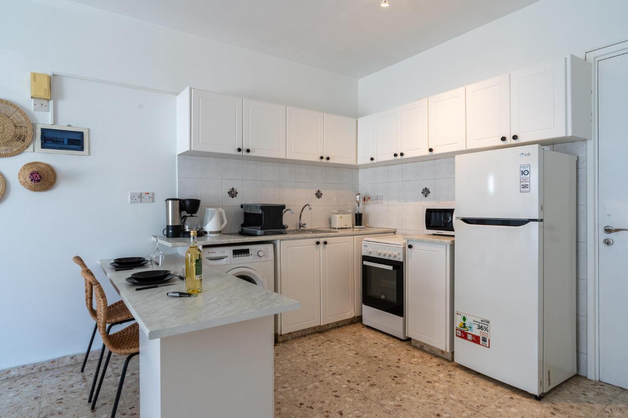 Blossom 1-Bedroom Apartment in Larnaca