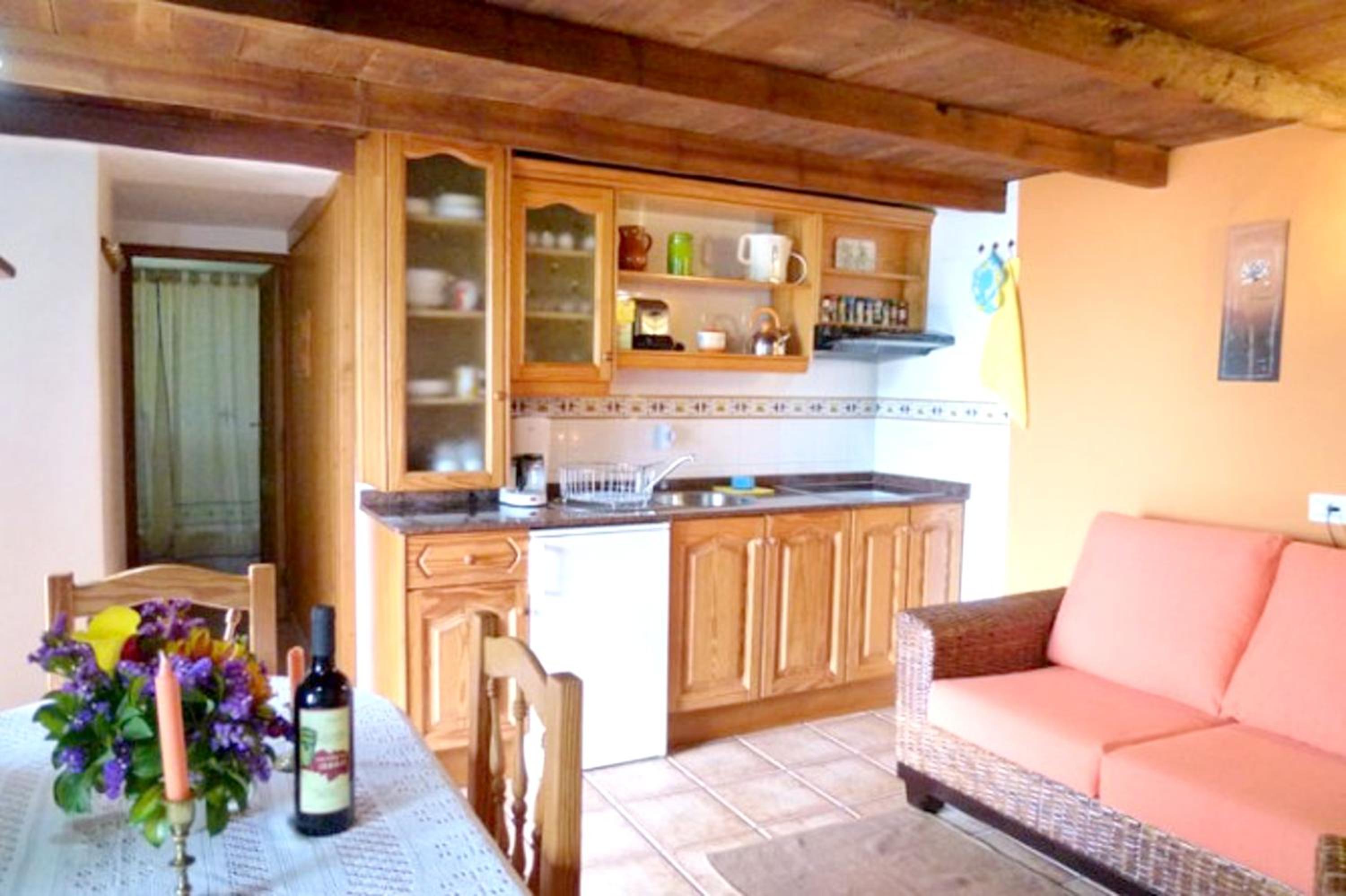 Charming villa with sea view in Puntagorda
