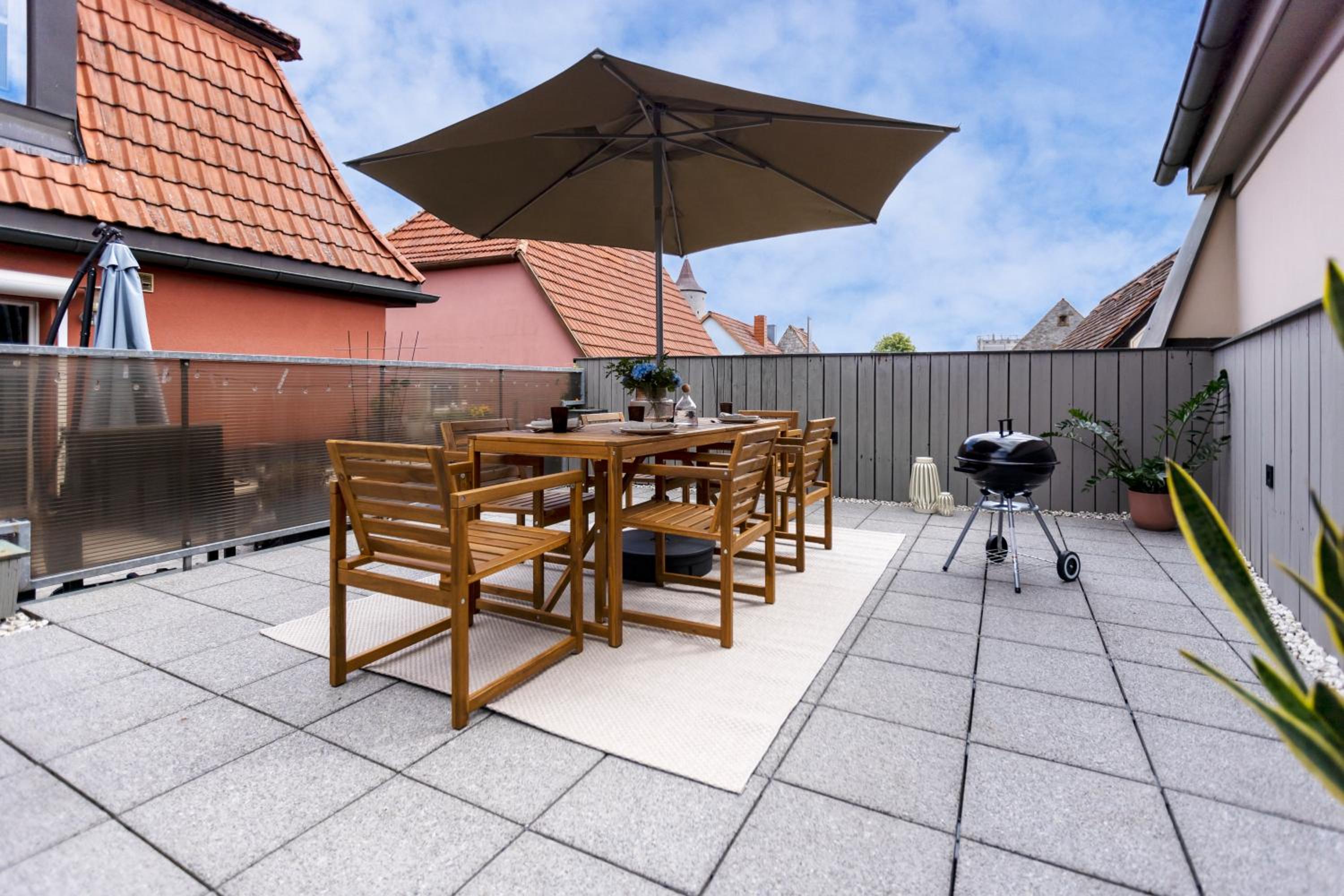 homie stay badgasse - Dachterrasse & Fahrradgarage