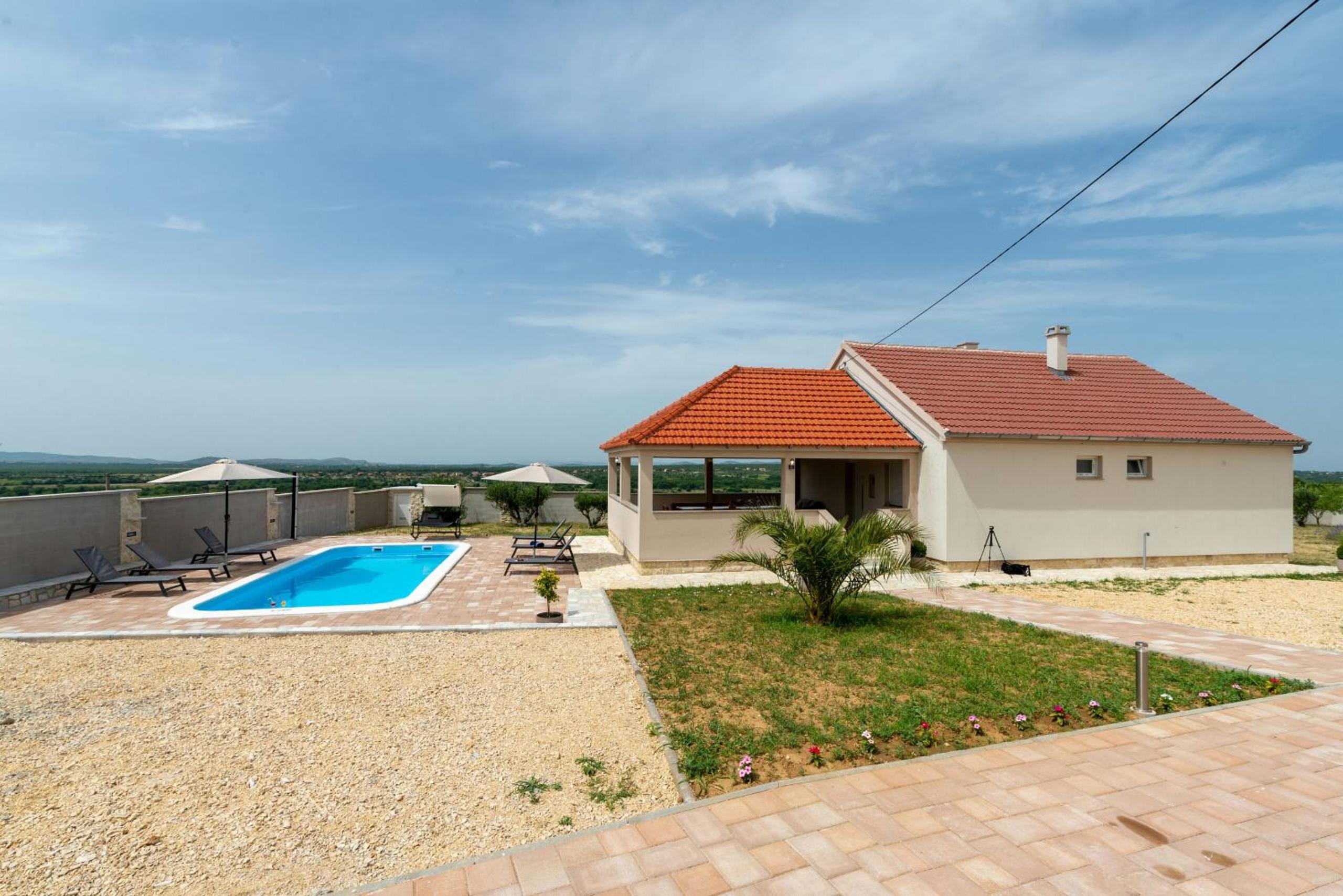 Villa Zrilic ZadarVillas view 4