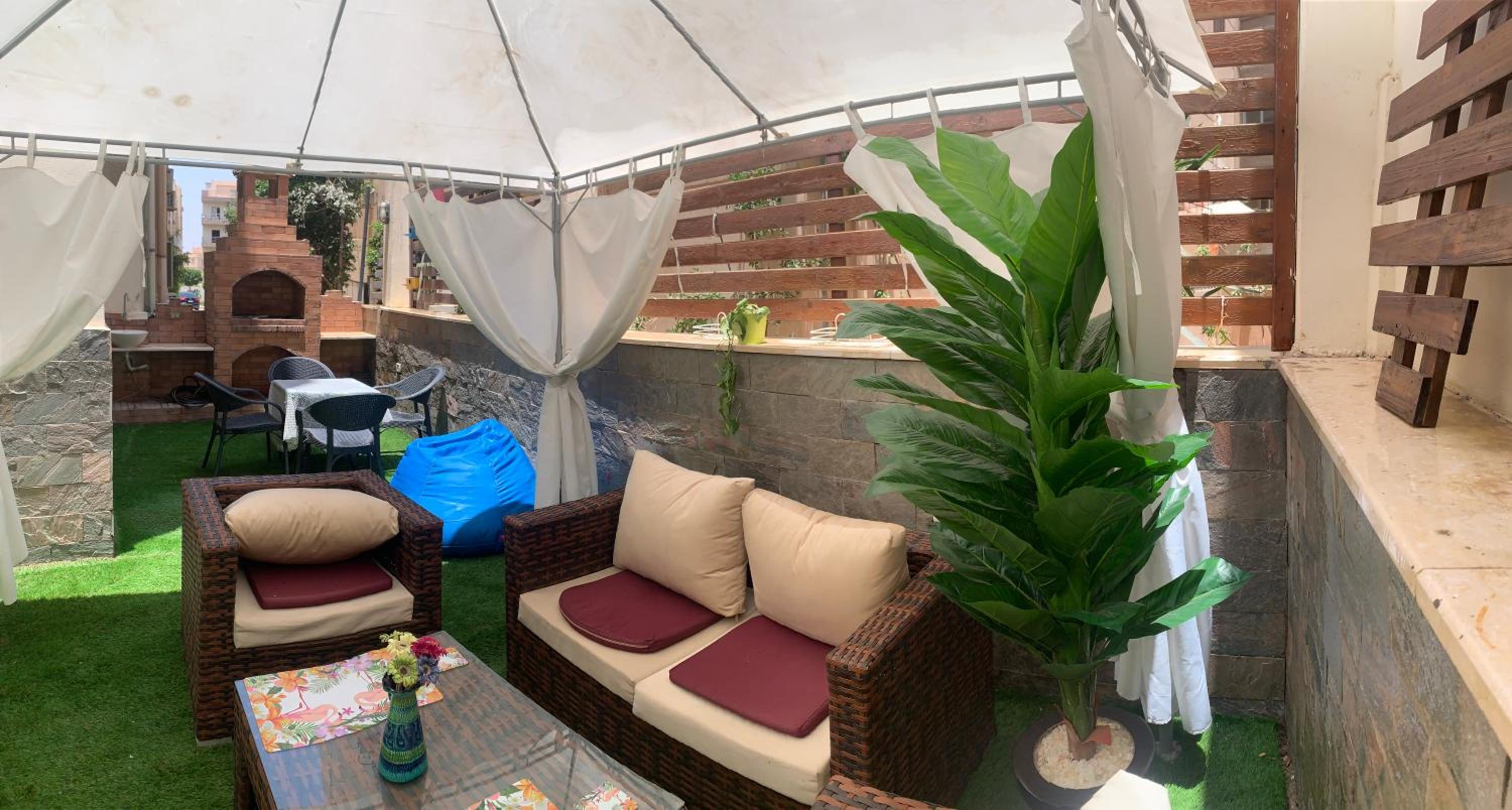 Apartment with a private garden in New Cairo