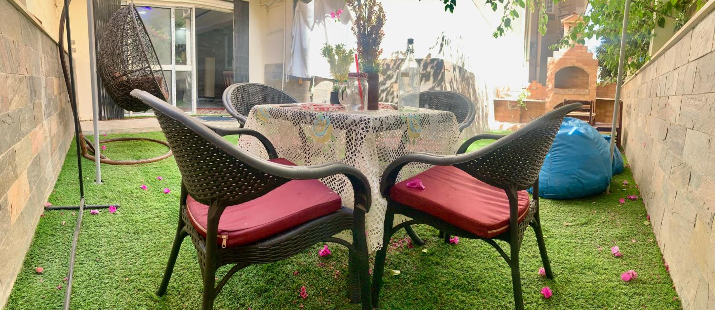 Apartment with a private garden in New Cairo