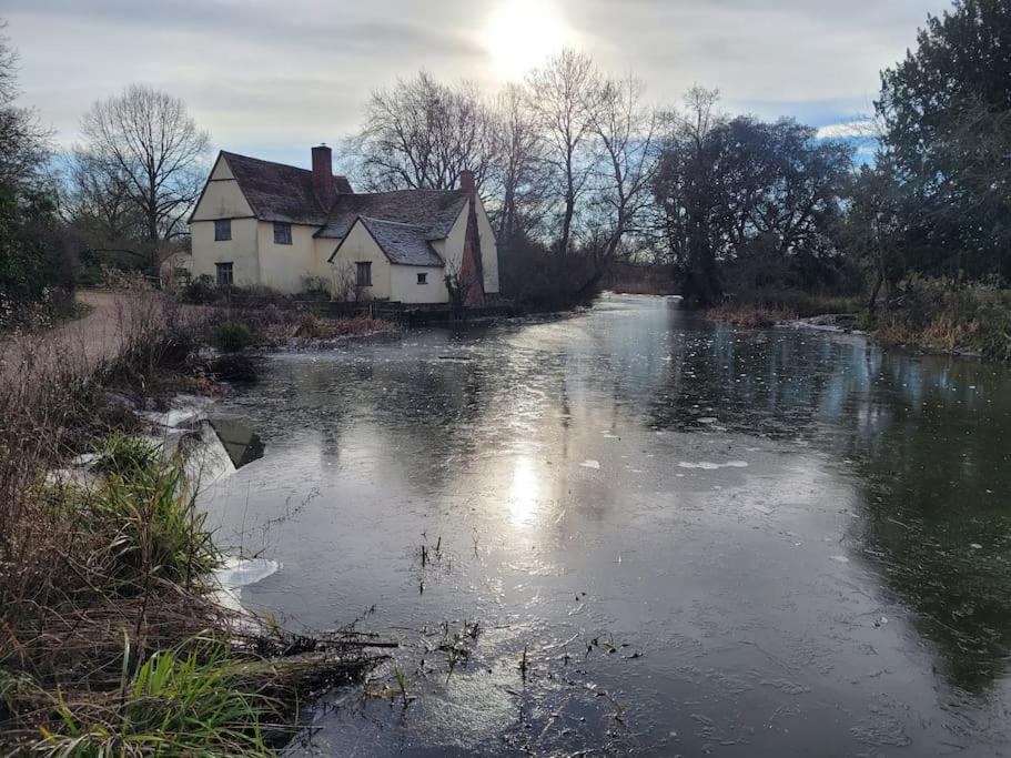 Landscape, New Eco Lodge Flatford Mill