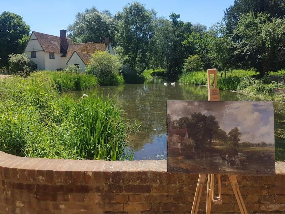 Landscape, New Eco Lodge Flatford Mill