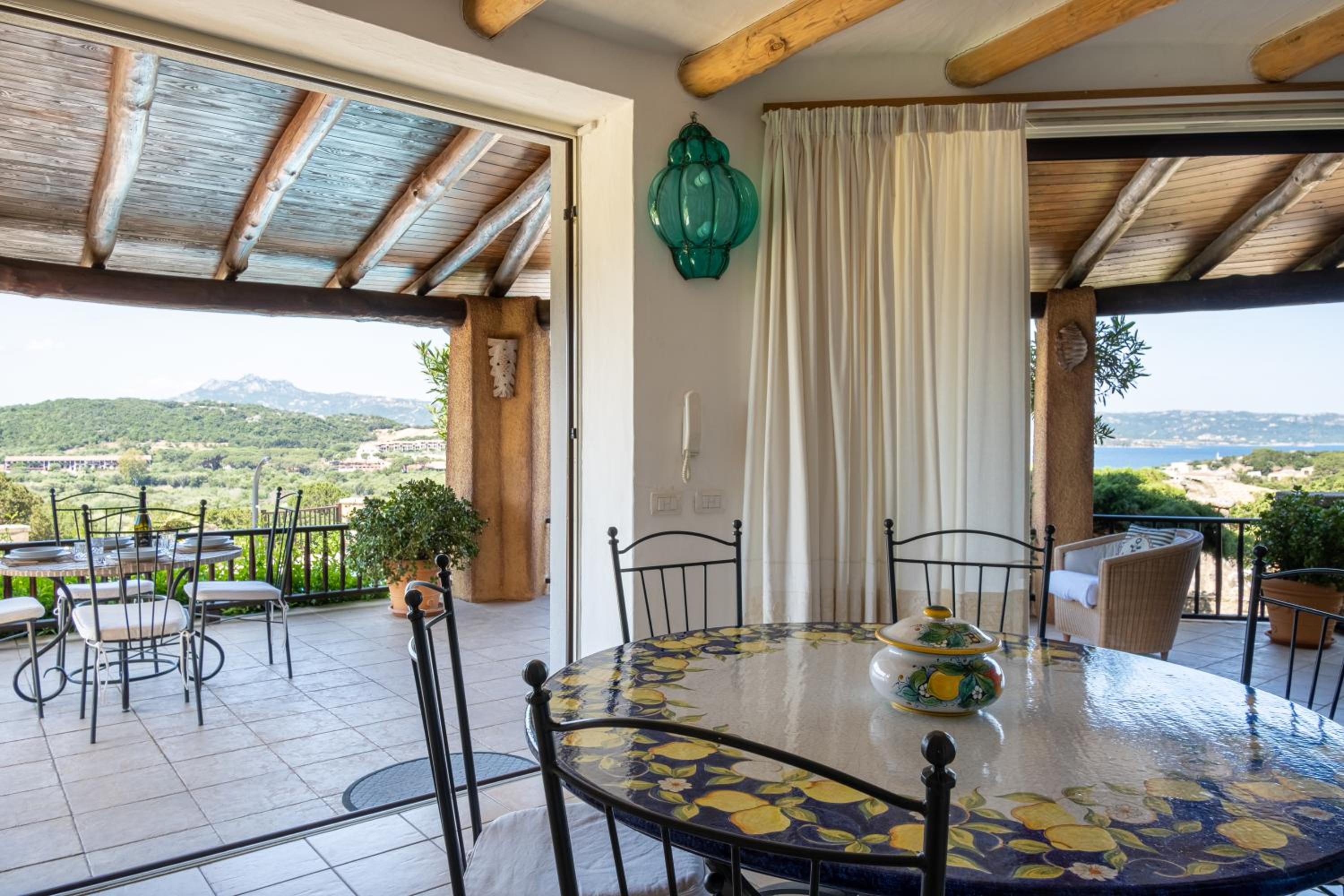 Villa Baja Sardinia con piscina e vista