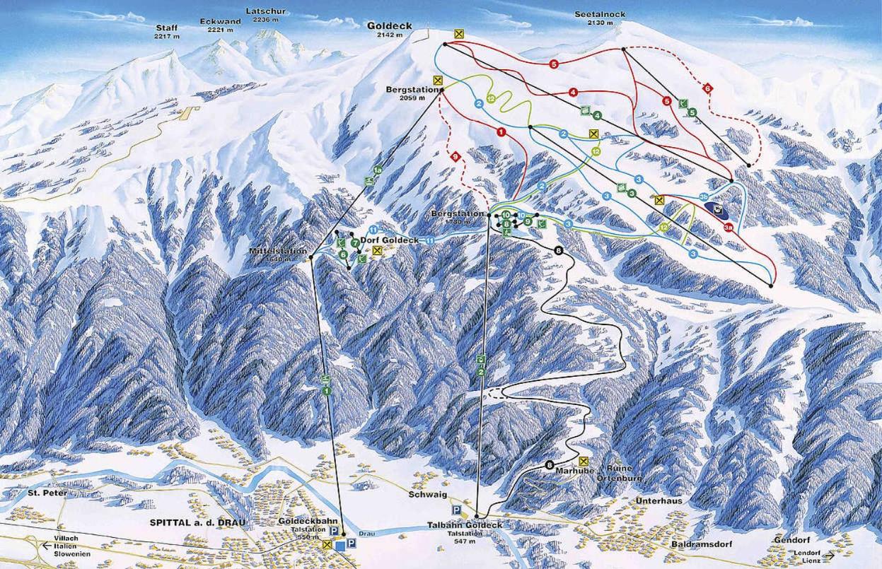Almhütte - Skihütte am Goldeck in Kärnten