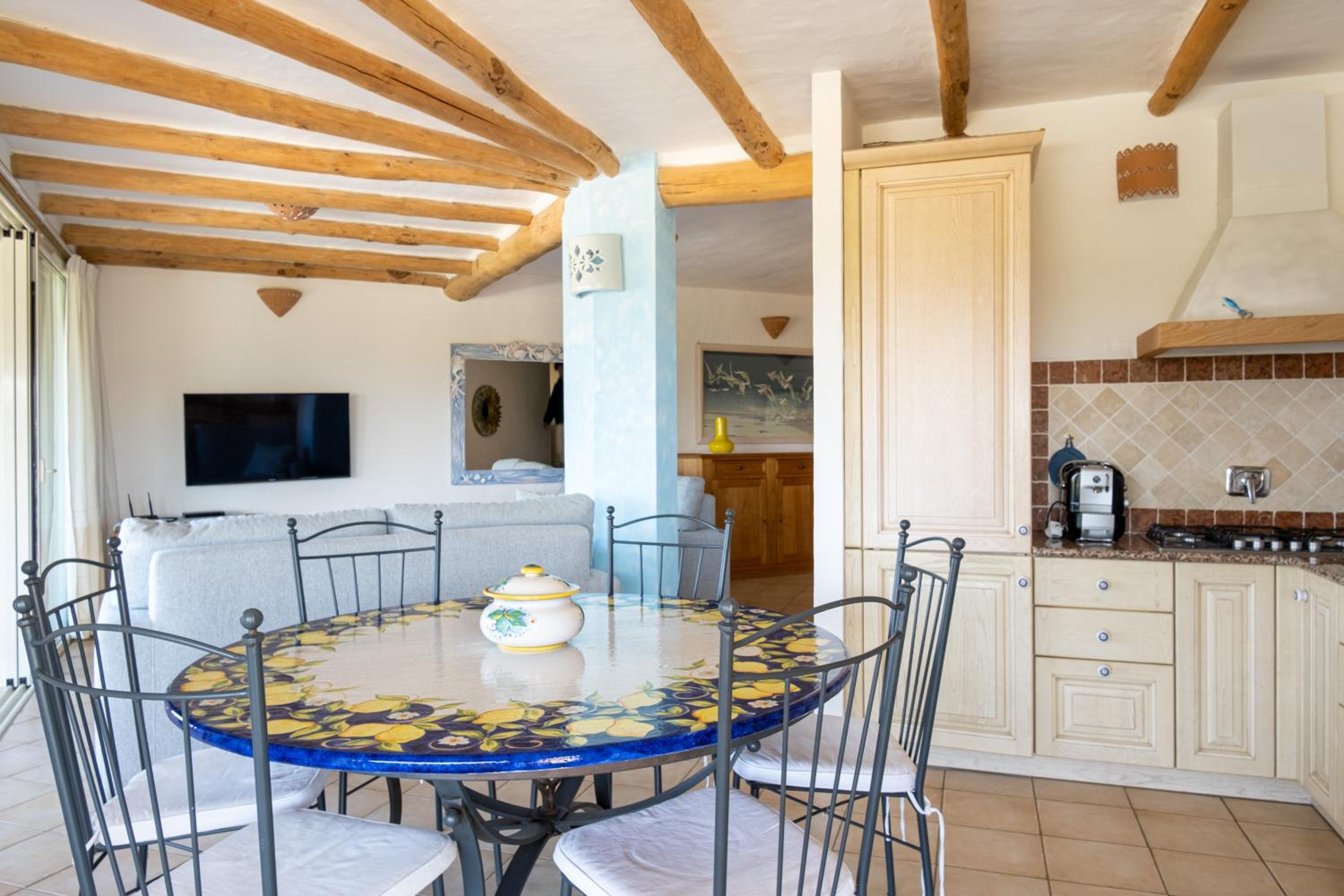 Villa Baja Sardinia con piscina e vista