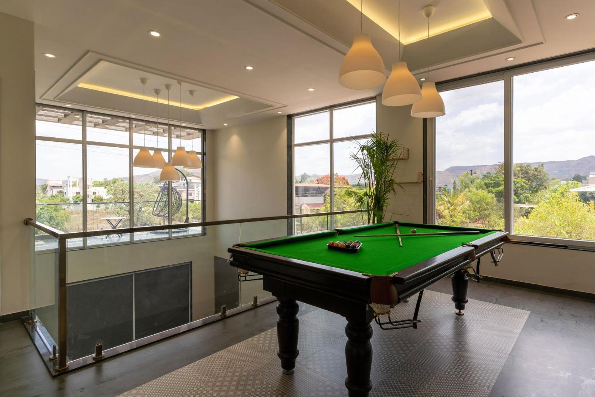 StayVista's Odessa Enclave - Mountain-View Villa with Private Pool, Balconies & Snooker Table view 3