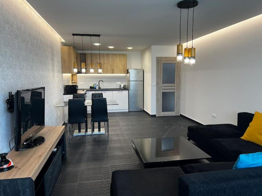 Blue & Gold Stylish Apartment