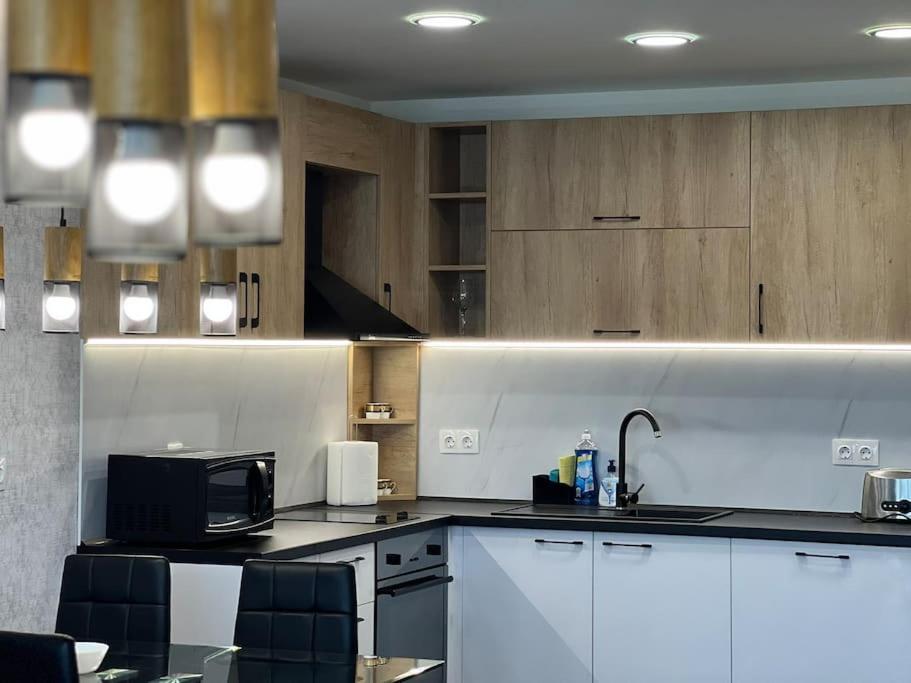 Blue & Gold Stylish Apartment