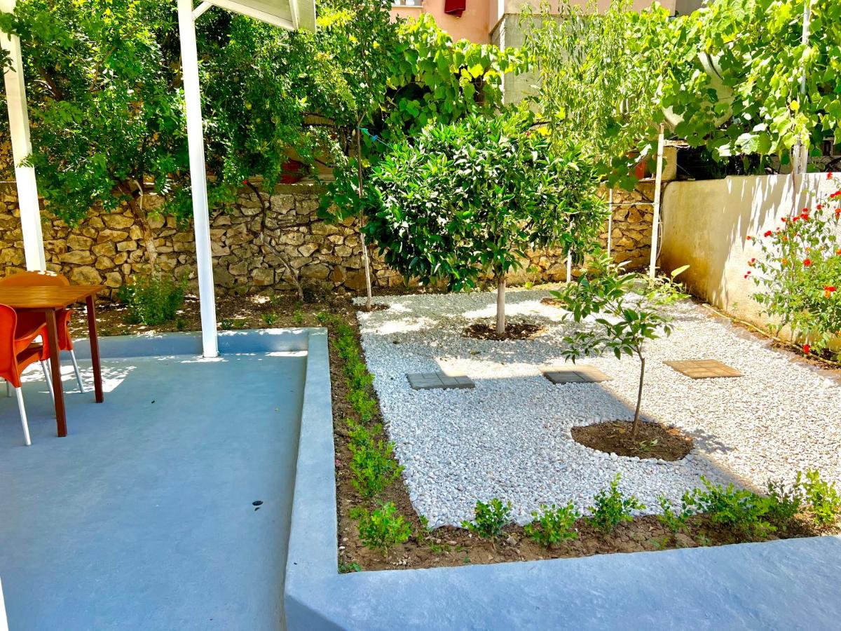 outdoor BBQ area