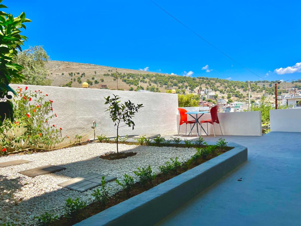 outdoor BBQ area