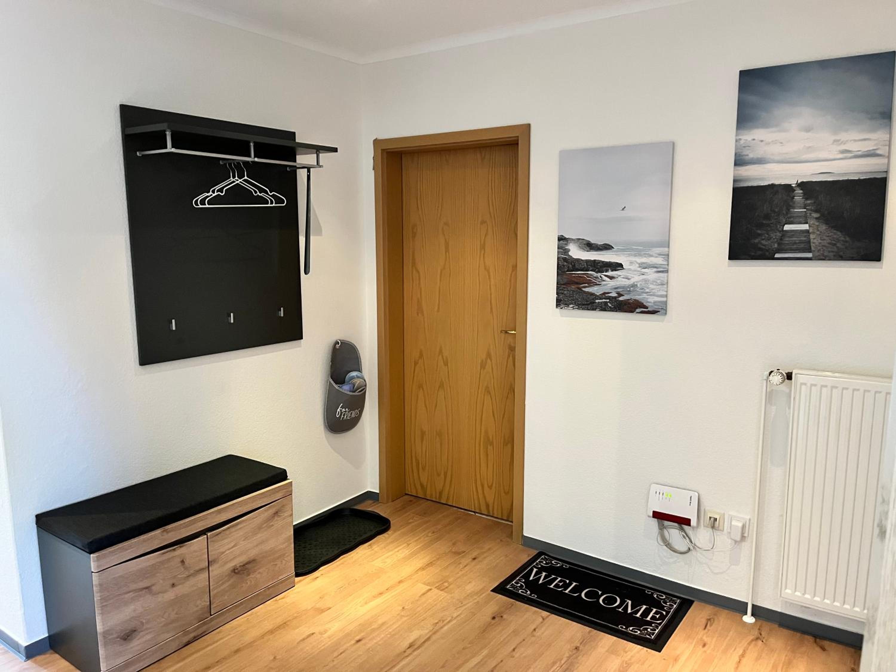 Naturstrand Apartment - 86m² - 4 Betten - Parkplatz