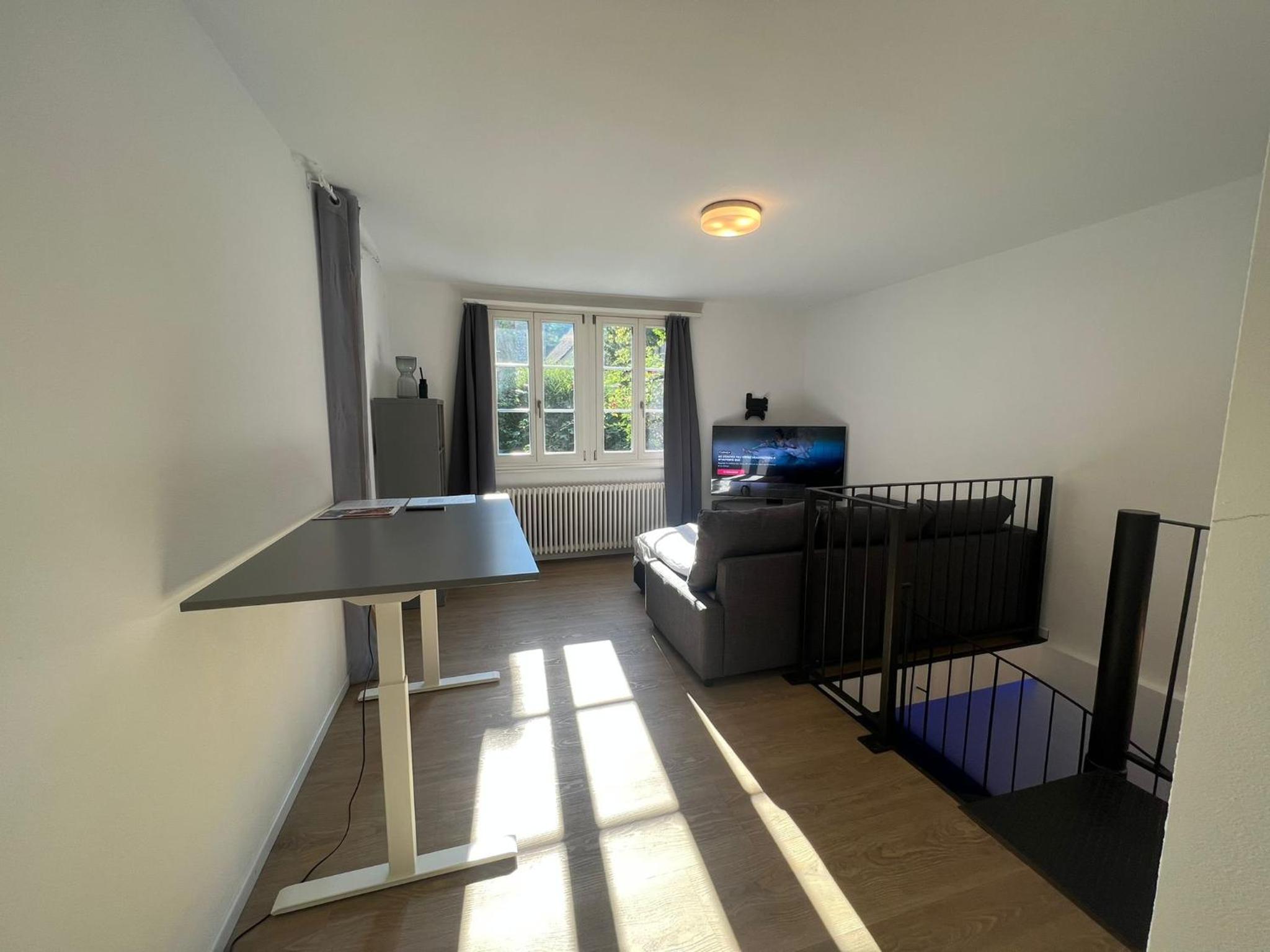 Blick auf Schwarzen Turm - Freihofapartments