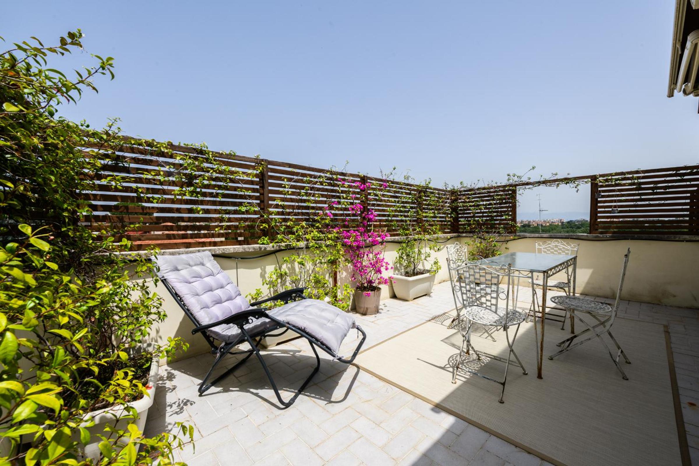 Rooftop Porretta Città Giardino Check-in From 3 Pm To 10 Pm