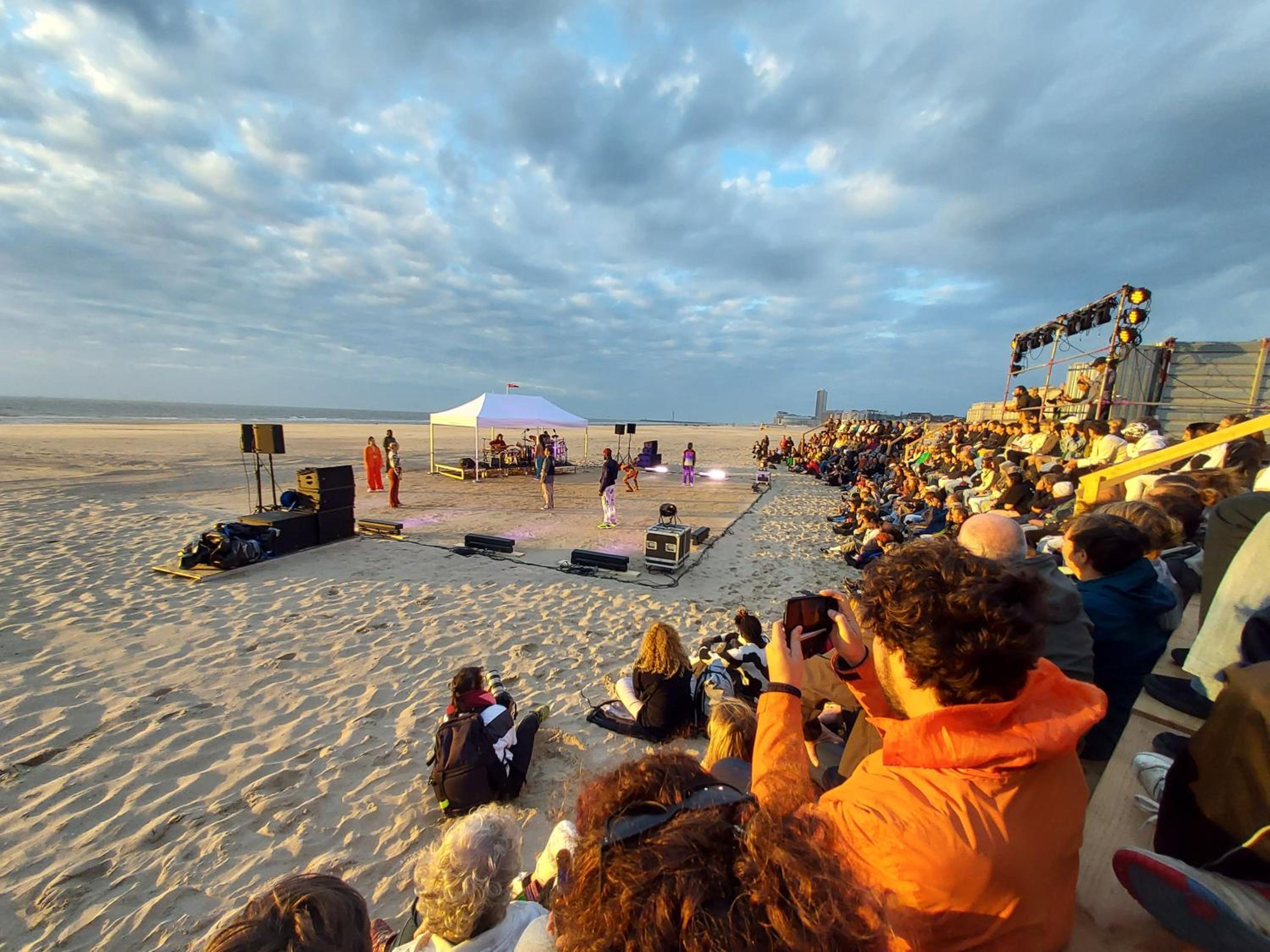 Uniek zeezicht Oostende