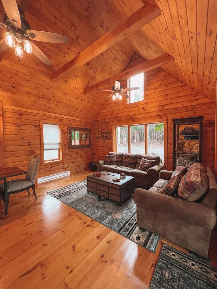 Mountain-Top-Hideaway Stay in a log cabin on a private rd! Swim, hike, explore a true mountain experience
