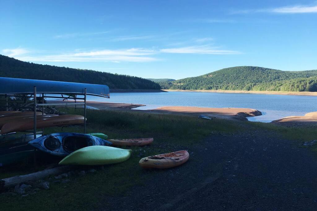 Mountain-Top-Hideaway Stay in a log cabin on a private rd! Swim, hike, explore a true mountain experience