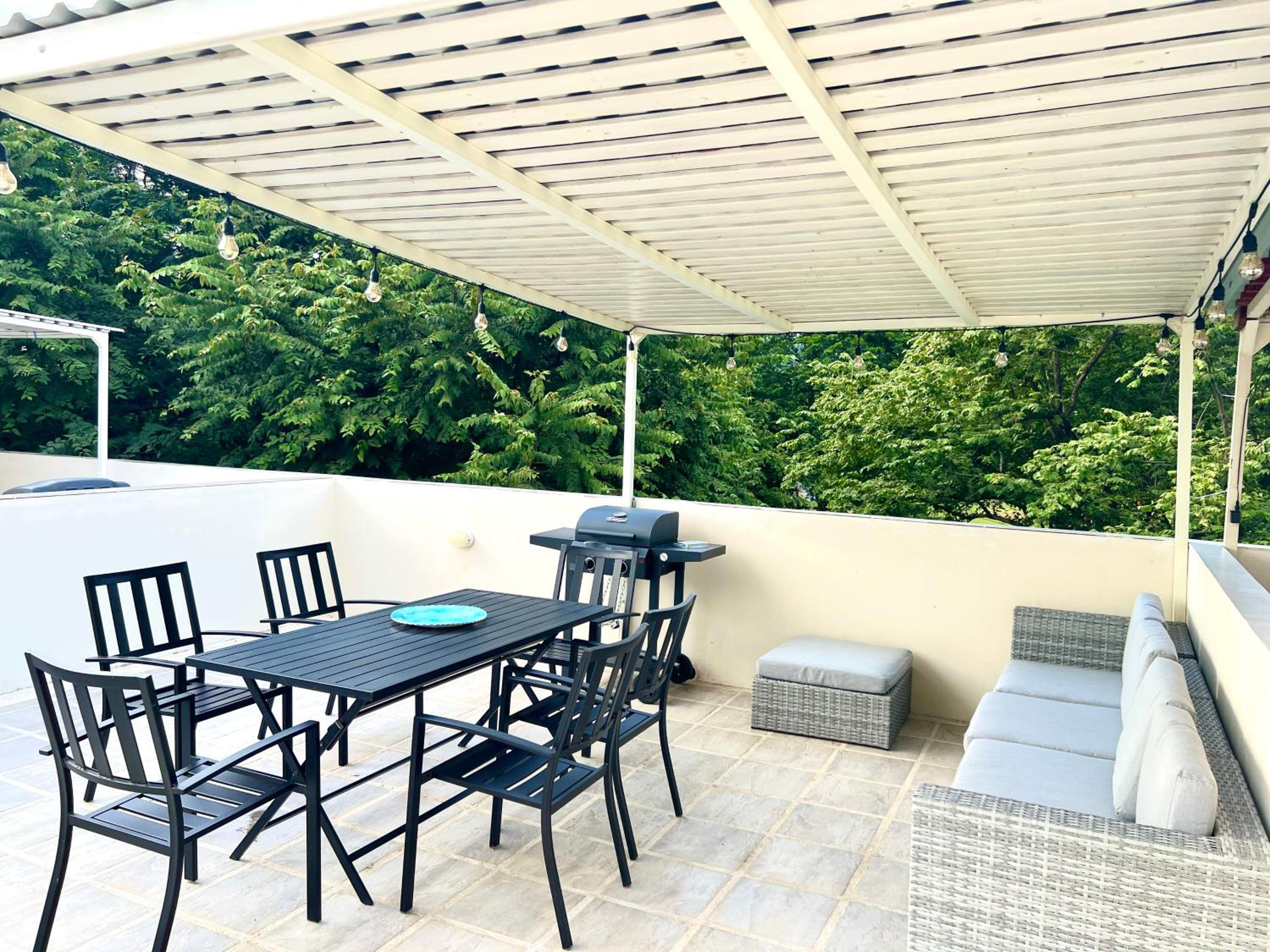 Sunny Tropical condo and rooftop terrace