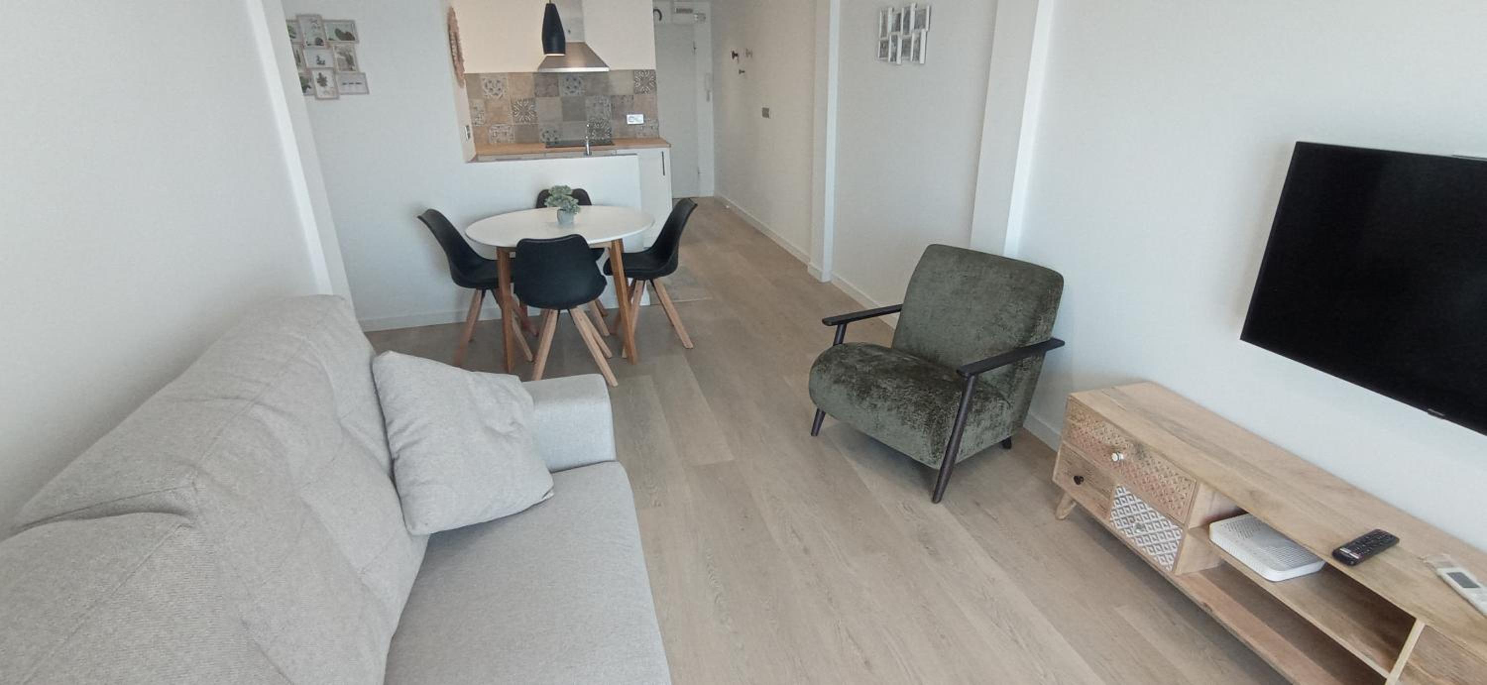 Apartamento L´espigo de Saoret primera linea playa Centro soleado y recien renovado